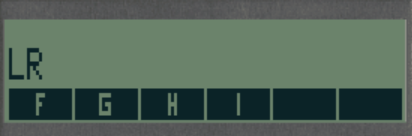 ..., zum Beispiel LR für Laufrate. (Bild: Thomas Ell)